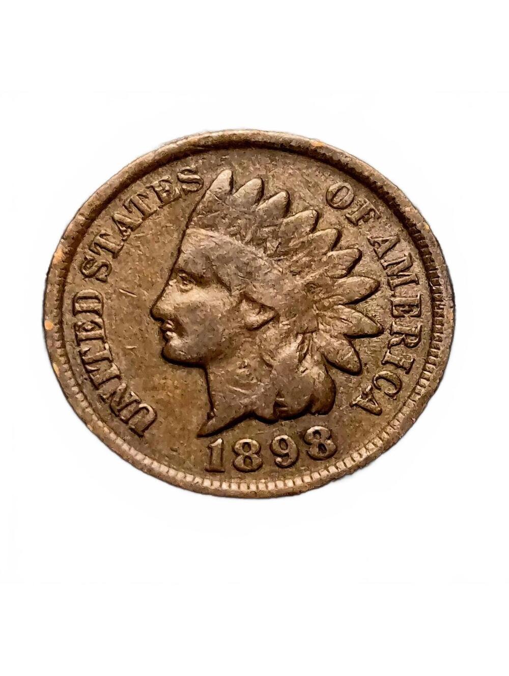 1898 Indian Head Penny Good #225